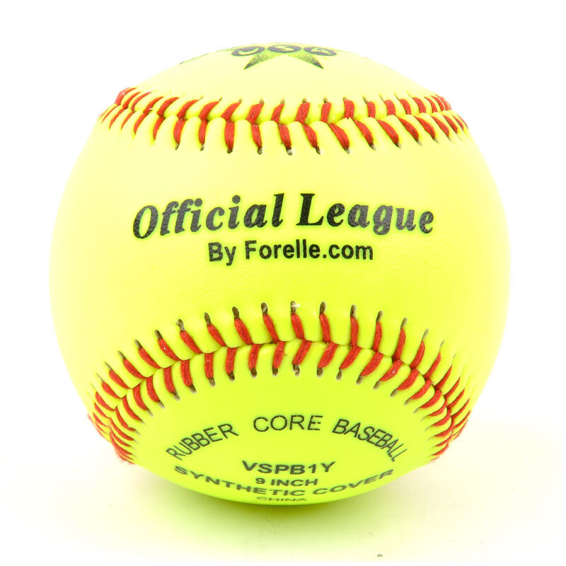 Benson VSPB1Y Soft Yellow Practice Baseball Ball - Forelle